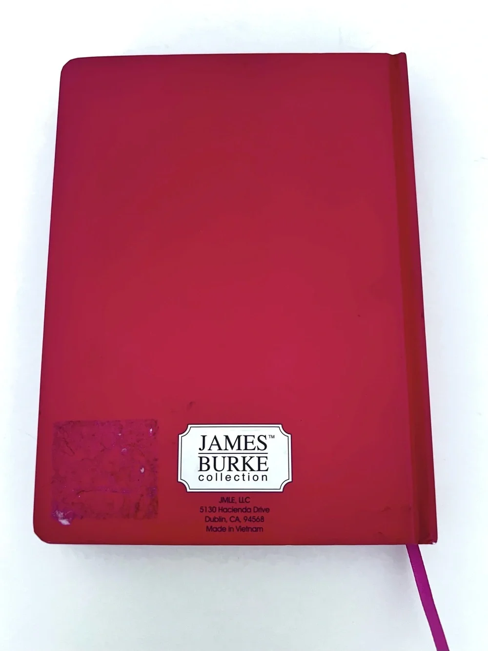 NEW Hardcover Pink Journal “Thoughts and Dreams James Burke Collection